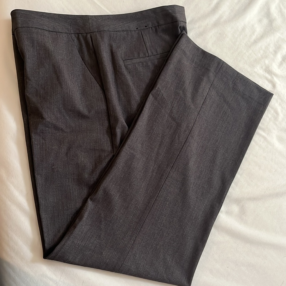 Business Casual gray slacks - size 14